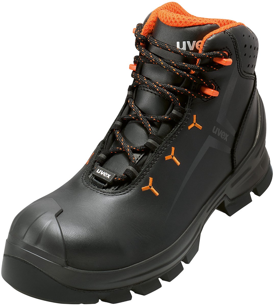 Uvex 2 Vibram Schoen S3 65232 - Zwart/Oranje - 49