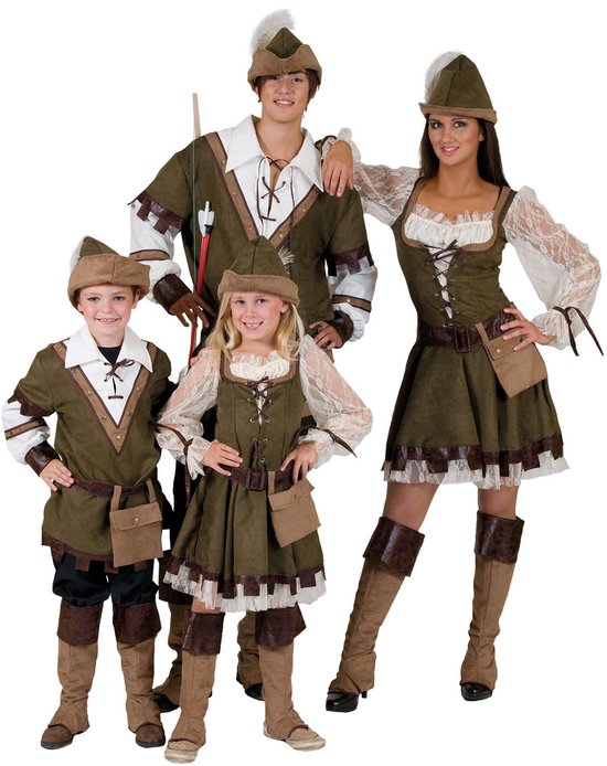 Habillage de l'homme Robin Hood Forest Robin Hood 56-58