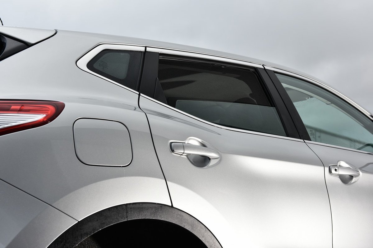 Zonneschermen geschikt voor Nissan Qashqai (J11) 2013-2017 Car Shades - achterportieren