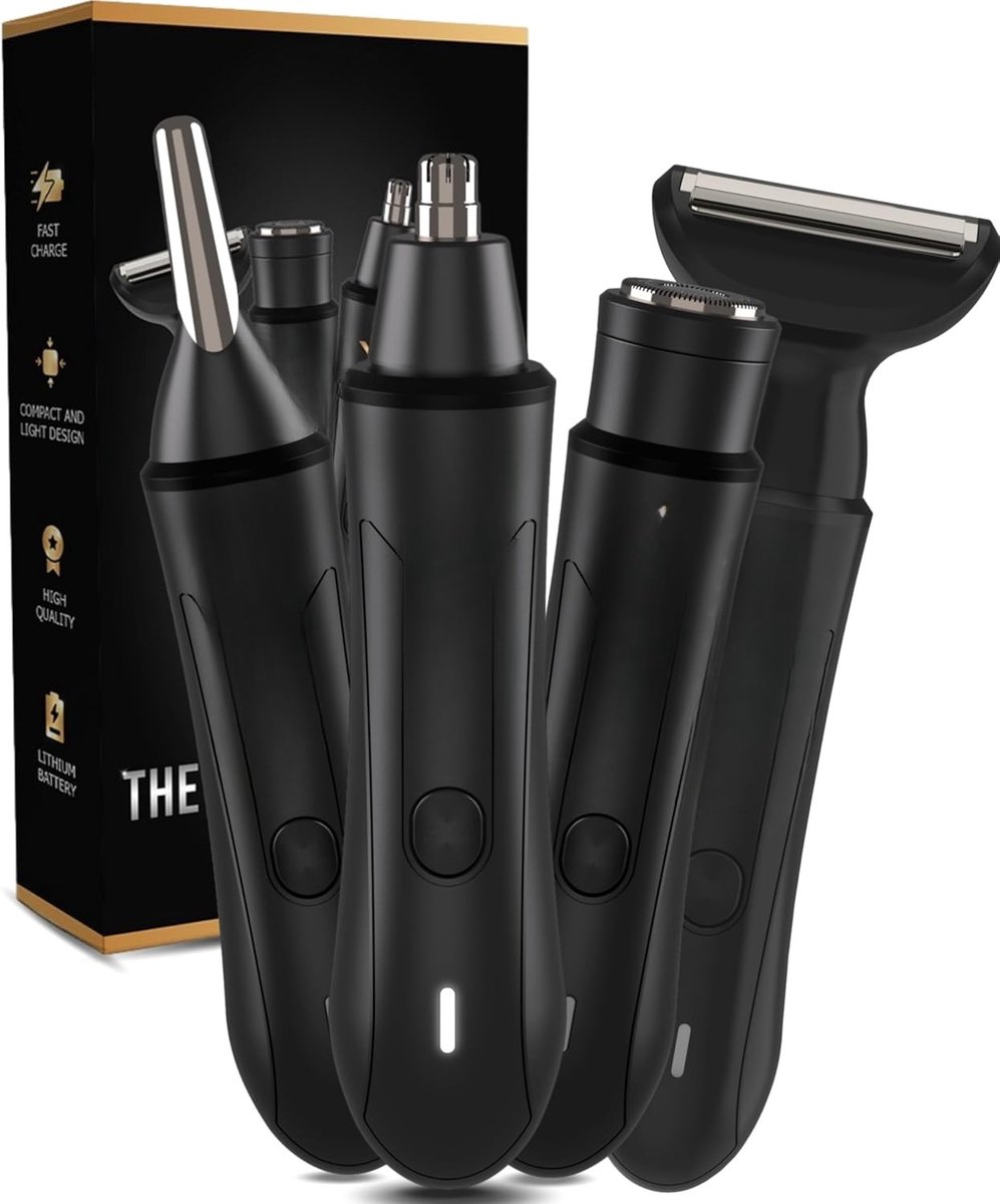 Solacis Neustrimmer - Oortrimmer - Neushaar trimmer - Neus tondeuse - Gezichtsverzorging - Mannen - Dames - Elektrisch - Grooming - Must have!