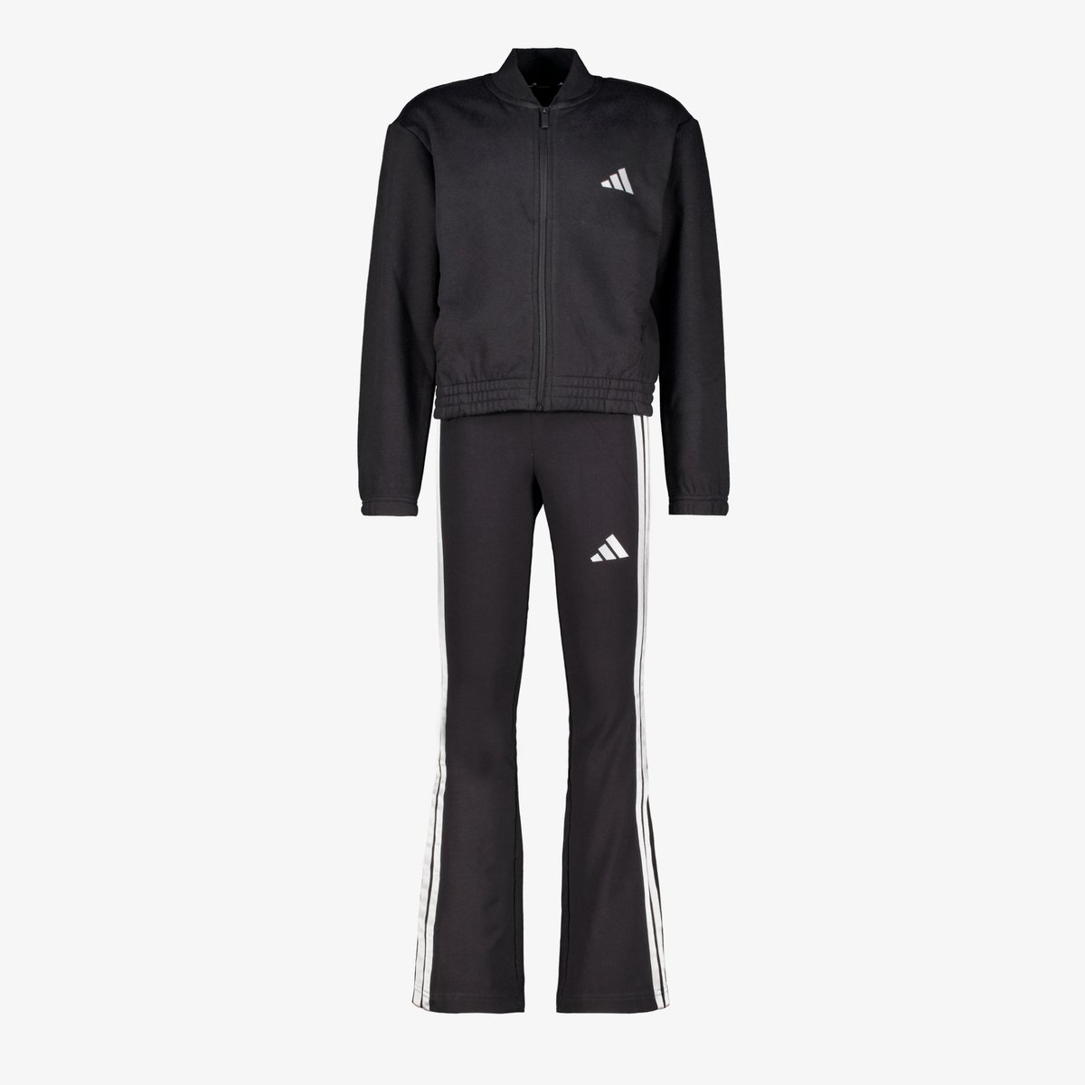 Adidas JG Glam TS kinder trainingspak Zwart