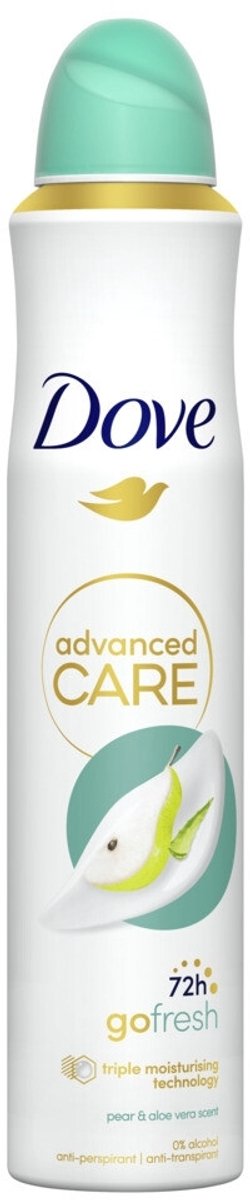 Dove Deodorant Spray - Peer & Aloë Vera - 200 ml - 1 stuk