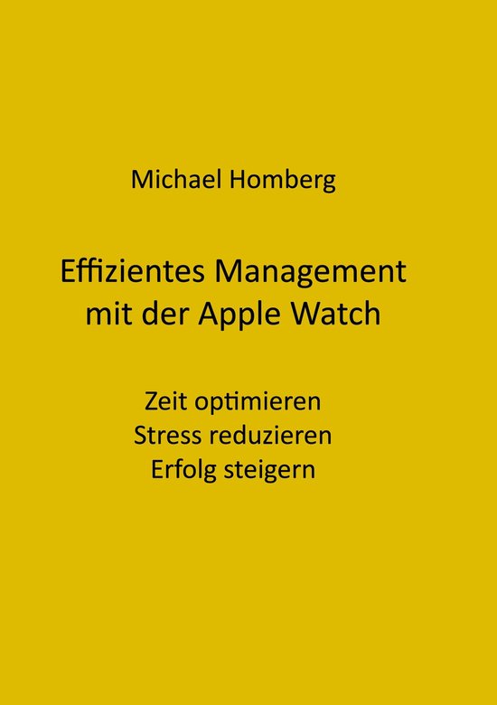Effizientes Management mit der Apple Watch - cover