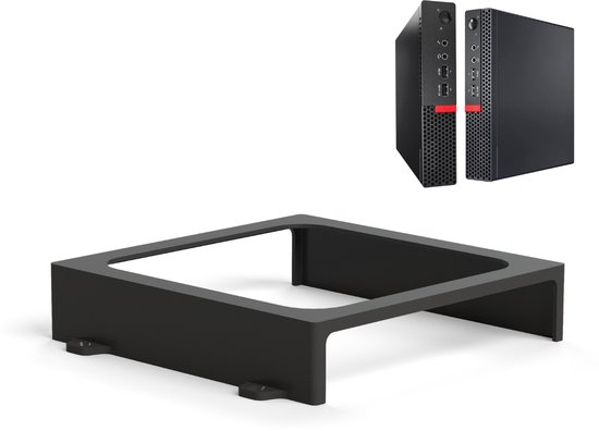 Support sous-bureau et mural pour Ordinateur/bureau/ PC Lenovo ThinkCentre - Support gain de place - Support mural - Support mural - Zwart
