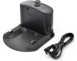 JeiibrZui Basis Met Twee Gaten - Roomba Oplaadstation - Compatibel Met Irobot Serie 500 Tot En Met 900 En E-Serie - 1 Stuks - Zwarte Onderdelen Voor Robotstofzuiger