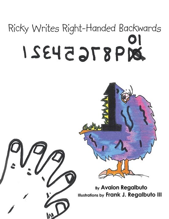 Ricky Writes Right-Handed Backwards - cover