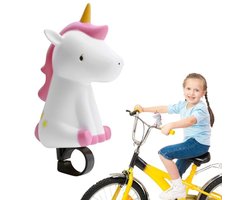 GUOYOU Fietsbel, fietsbel voor kinderen, fietsaccessoires, claxon, kinderfiets, eenhoorn, grappige bel, voor kinderen van fietsen en scooters, voor jongens en meisjes