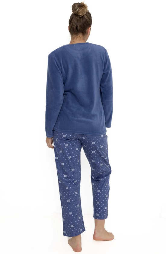 Cocodream fleece pyjama dames - Queen - Warme winter pyjama - XXL ...