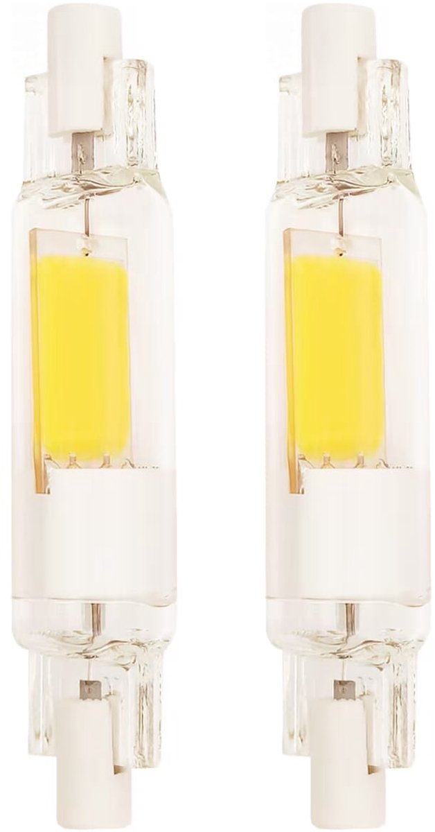 OE Lightning R7s LED Lamp 78mm 4W - Warm Wit - 450 Lumen - Staaflamp - Vervangt 40W - 2 stuks