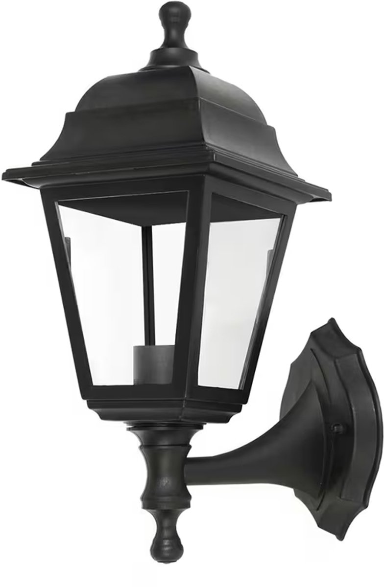 Avide Blake-U Buiten Wandlamp - Klassieke Buitenlamp - 35cm - LED - 220-240V - Zwart