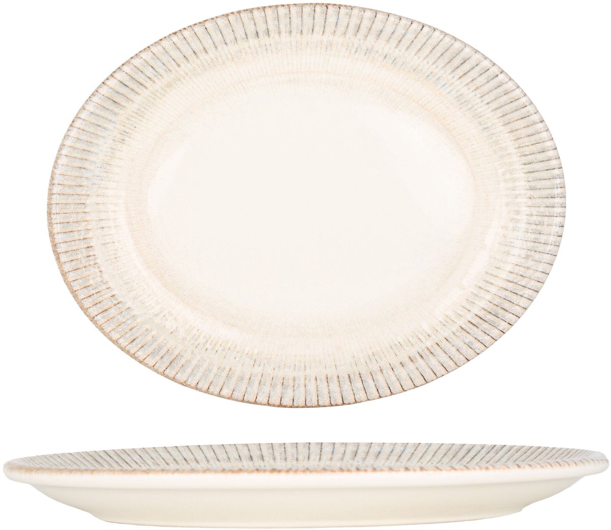 Bonna Serveerschaal - Galata - Porselein - 20x15.6 cm - set van 2