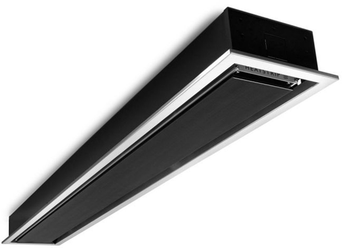 Heatstrip Recessed Mounting Frame Flushmount for Max 3600W - Stainless Steel