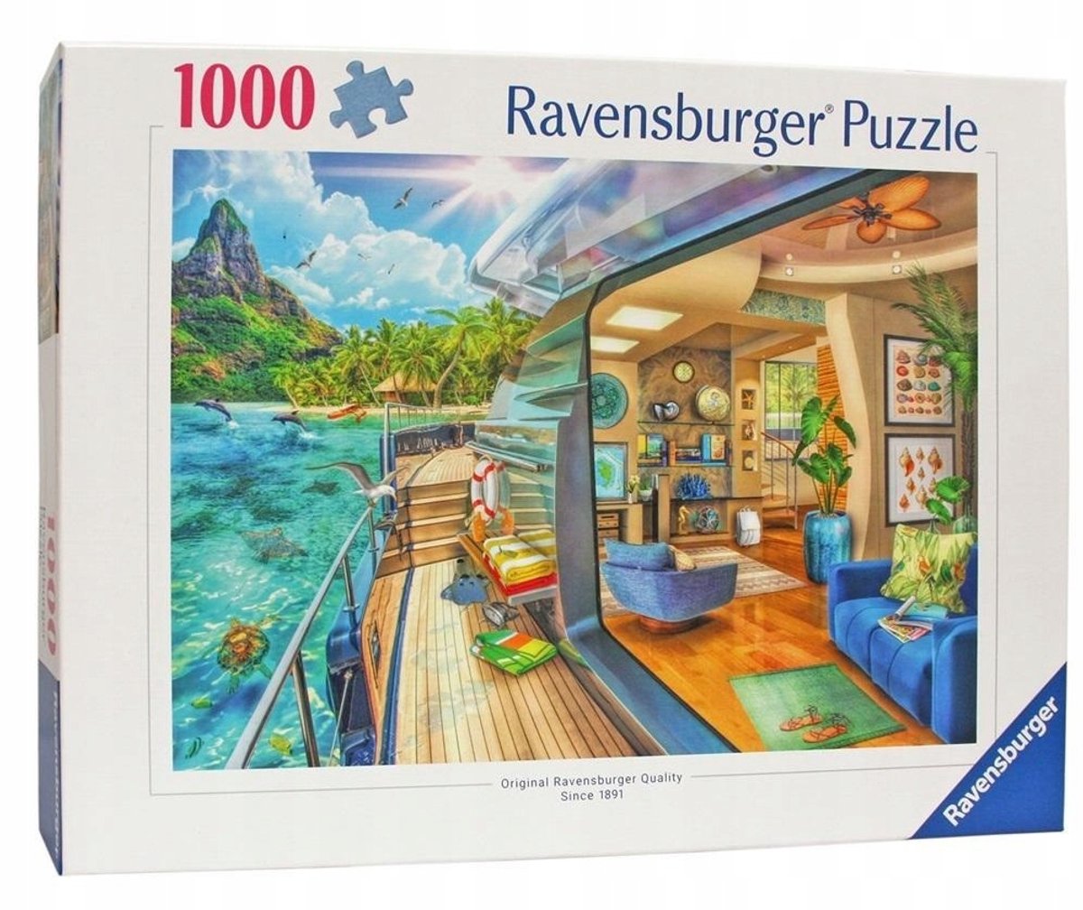 Ravensburger Puzzel 1000 Stukken: Reis in de Tropen