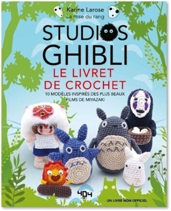 Studios Ghibli - Livre de crochet - 10 modèles inspirés de ... - cover