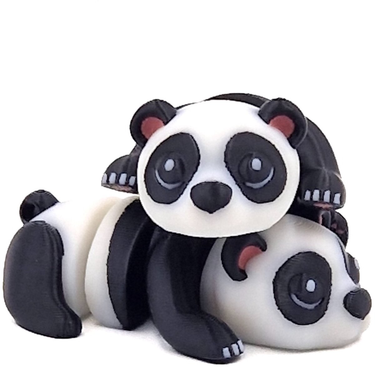 Panda Beer Sleutelhanger - Cosmetalic - Panda sleutelhanger - flexibel - Schattig cadeautip - Kawaii bagcharm - tashanger