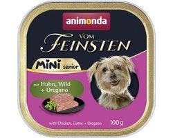 Animonda Dog - Vom Feinsten Mini Adult 32x100g | Huhn, Wild und Oregano