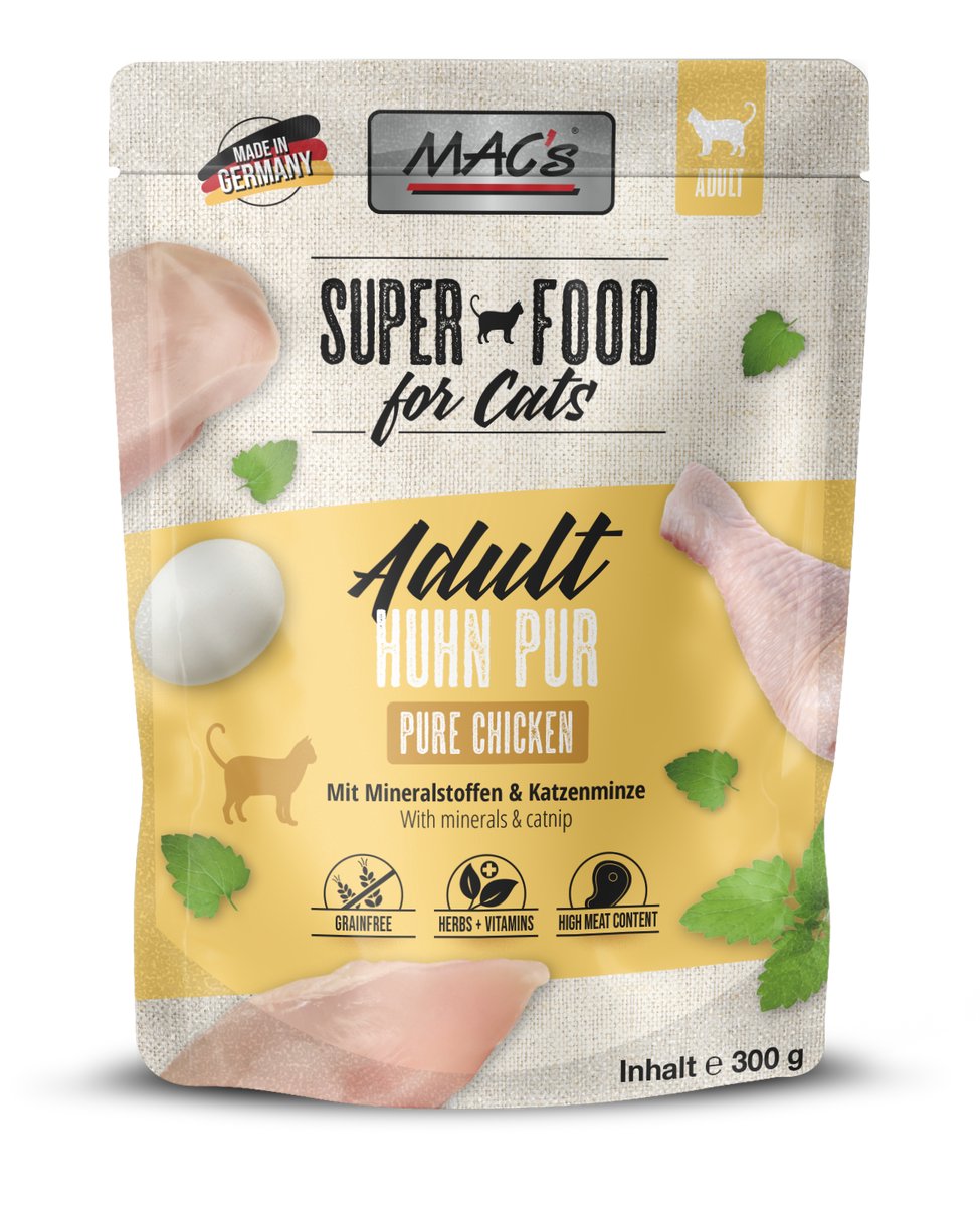 MACs MAC's CAT - Pouch - Puur Kip 6x 300 g