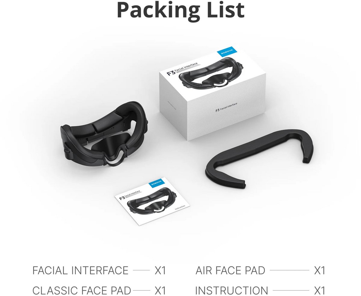 BOBOVR F3 Verkoelend VR gezichtsmasker thumbnail 2