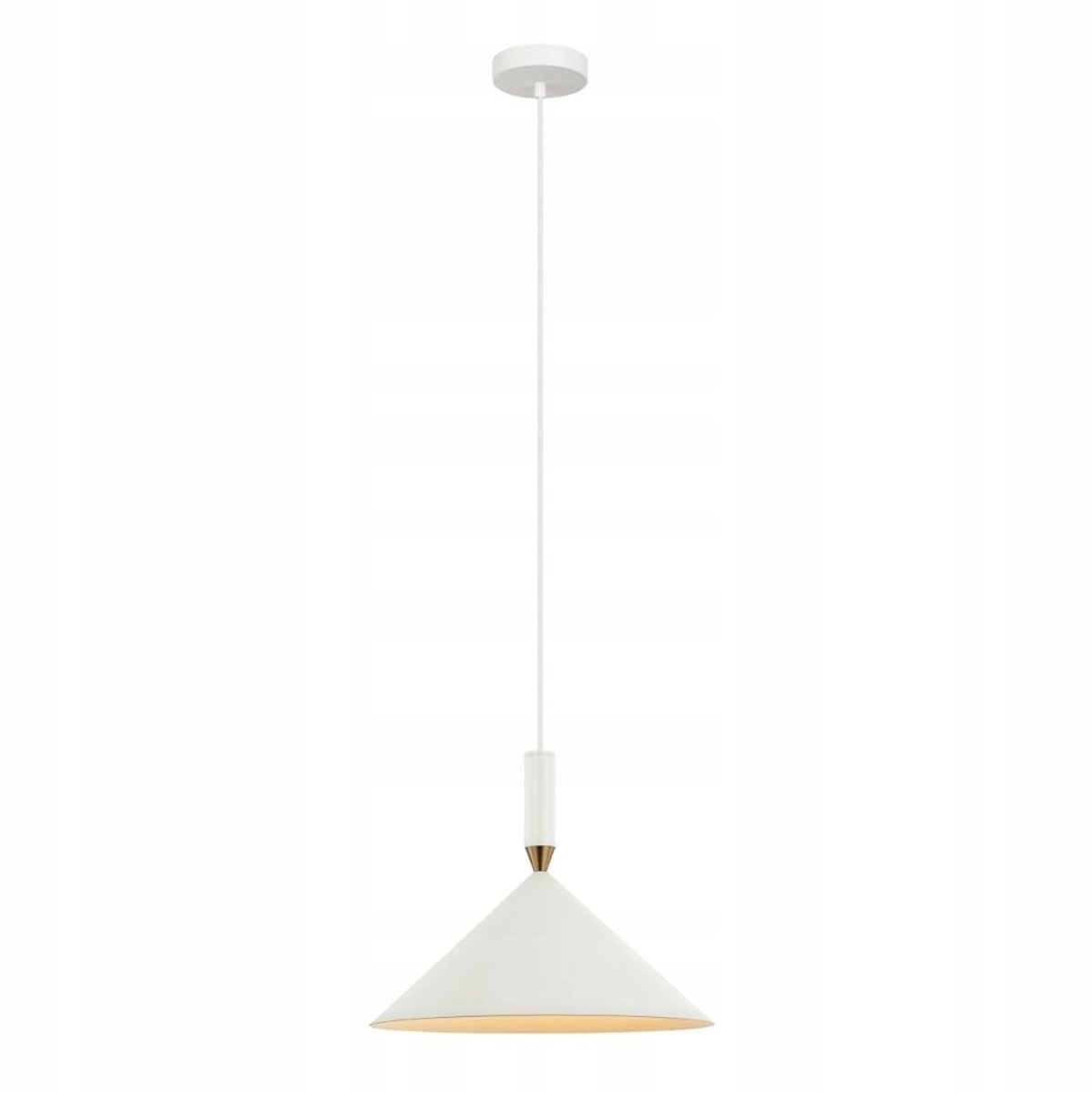 Drello Hanglamp Wit E27 40W - Stijlvol en Modern