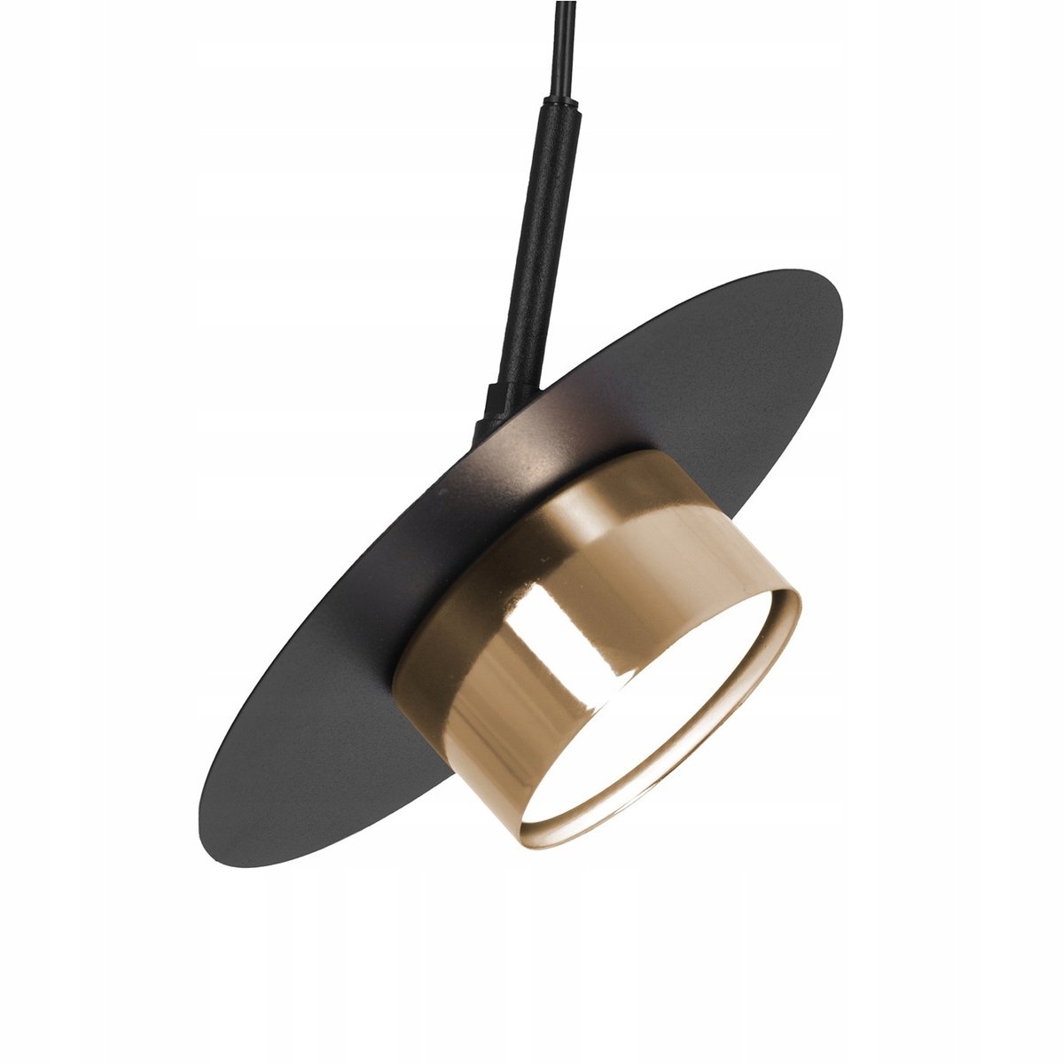 Moderne Zwart-Gouden Hanglamp voor Woonkamer, Hotel, Restaurant