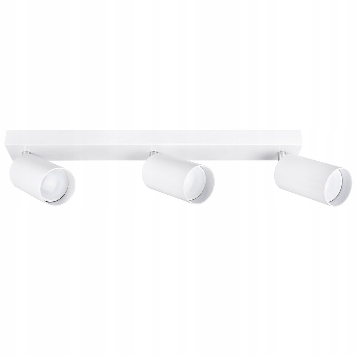 LEDLUX Spot Plafondlamp 3x GU10 Aluminium Wit Mat