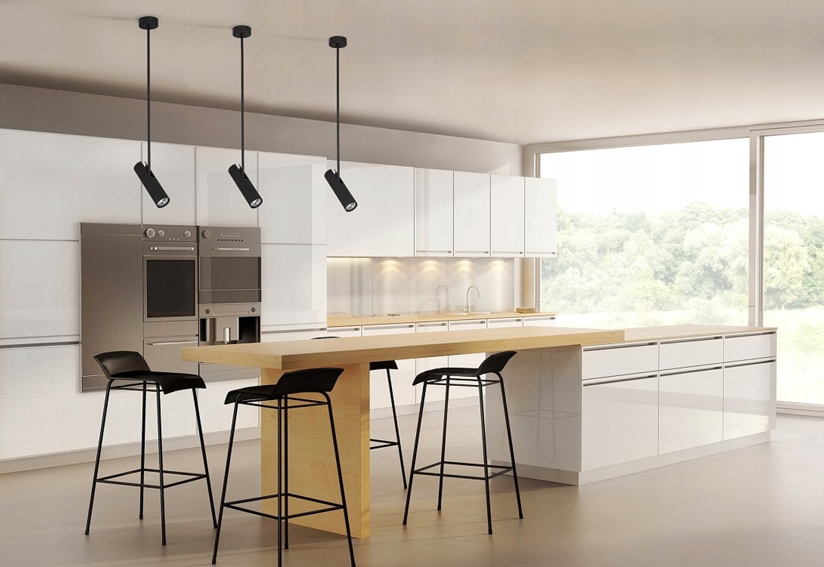 Nowodvorski Eye 6502 zwarte plafondlamp - modern design