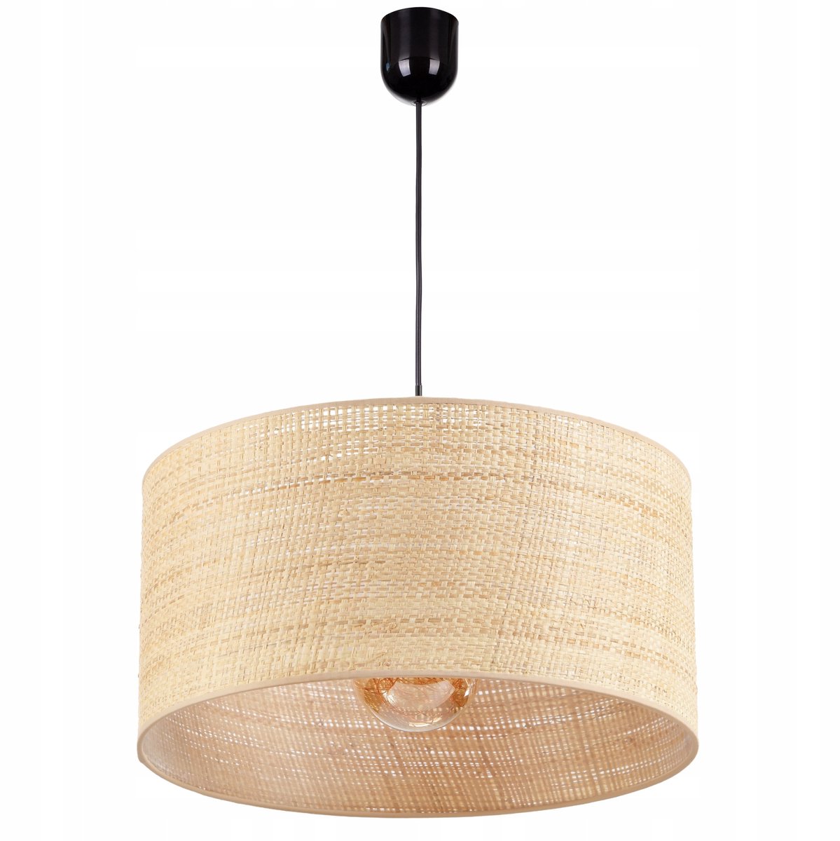 Rattan Lampenkap Hanglamp Boho Stijl 40cm - LED