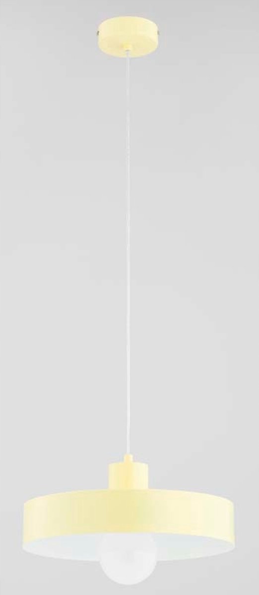 ALFA 61450 Nevera Hanglamp Geel - 1xE27, Metaal, 15W