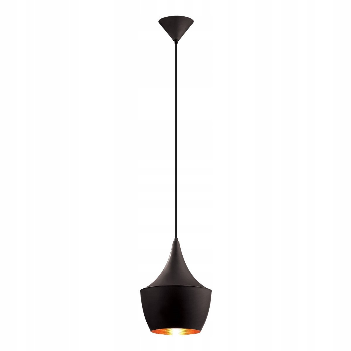 Italux Maya Hanglamp Zwart E27 60W