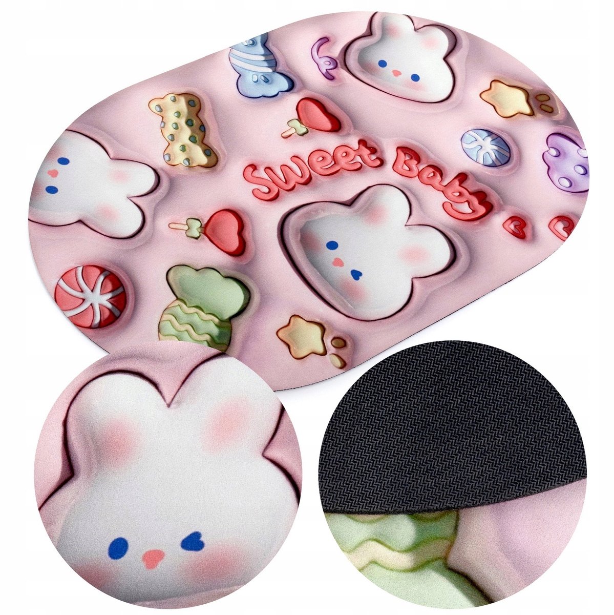 3D Antislip Badmat Absorberend Magic Roze - Veilig & Vrolijk