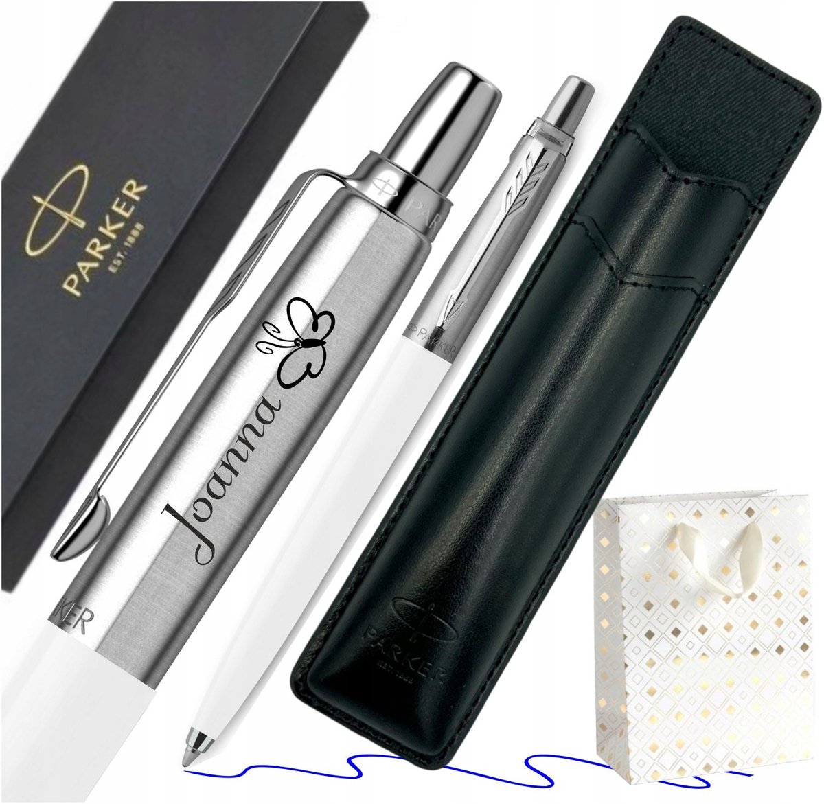 Parker Jotter Pen met gravure en luxe etui - perfect cadeau