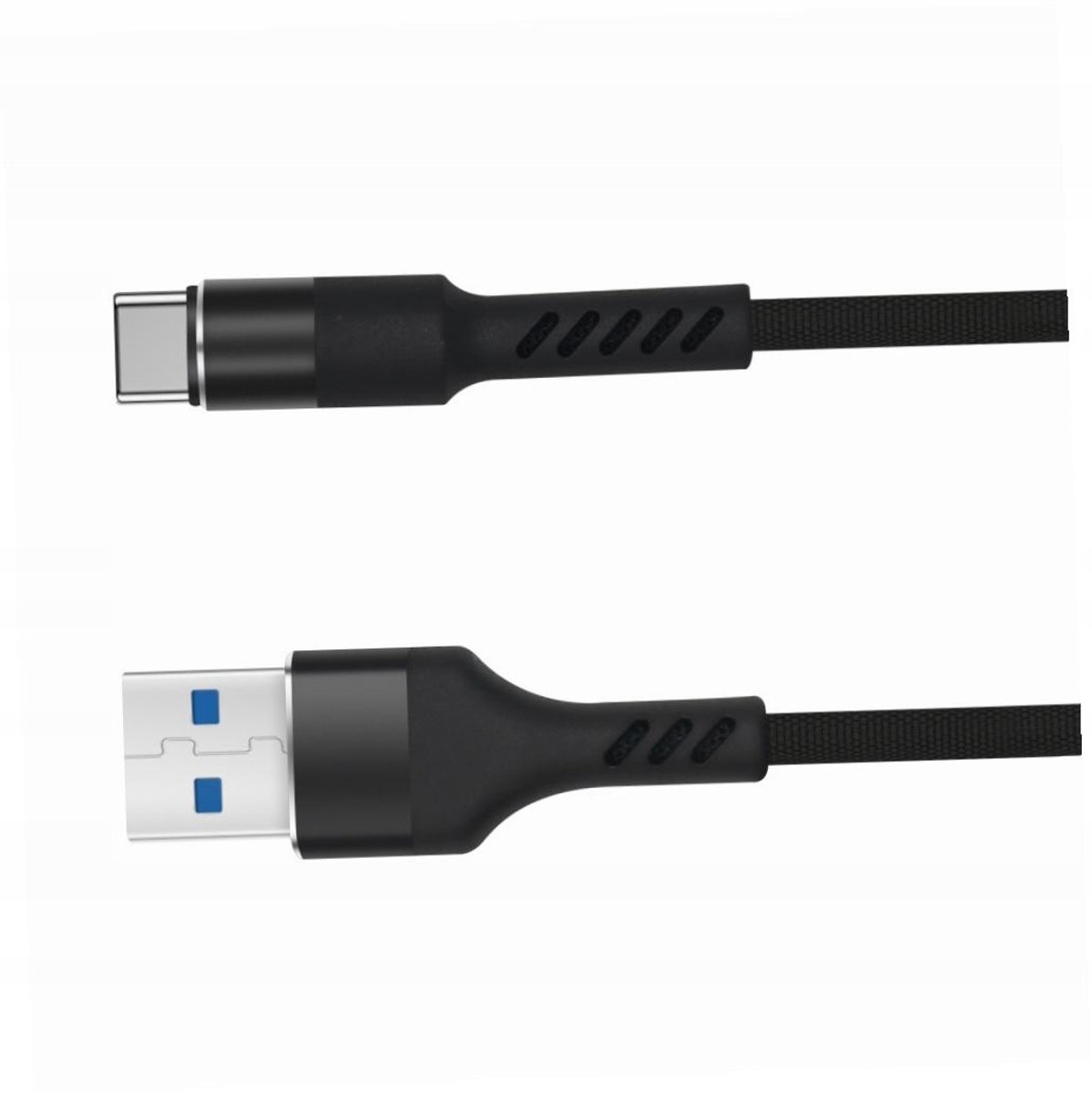 USB-C Kabel 1m Snel Laden Versterkt voor Motorola Moto E7