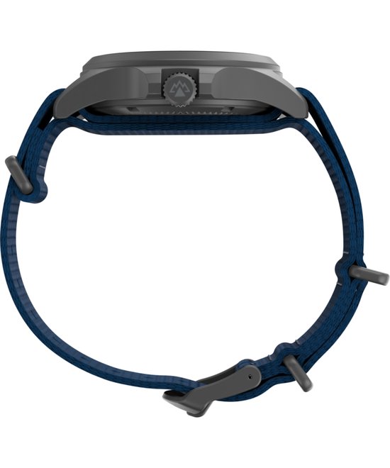 Montre Timex Expedition North Field Post TW2Y31700 - Bracelet textile - Blauw - Ø 41 mm
