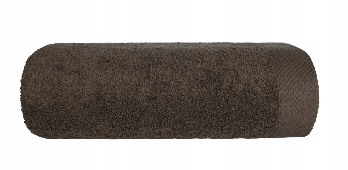 Zachte Bruine Katoenen Handdoek 70x140 cm - 500 g/m²