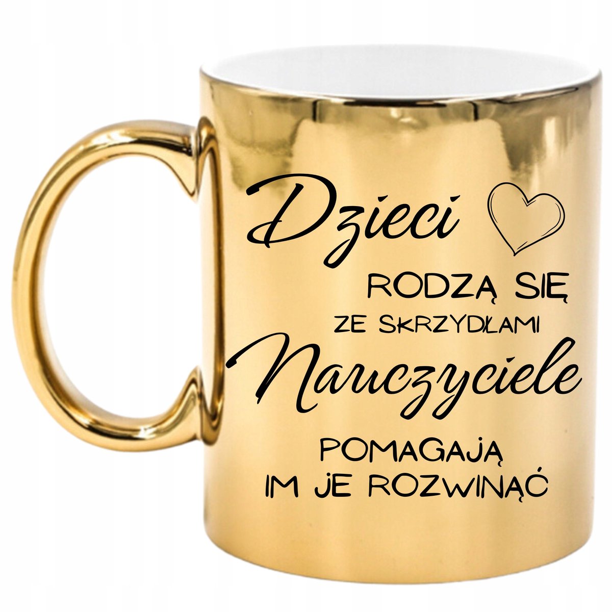 Gouden Mok Cadeau Leraar Dag Juf Presentatie CupLife