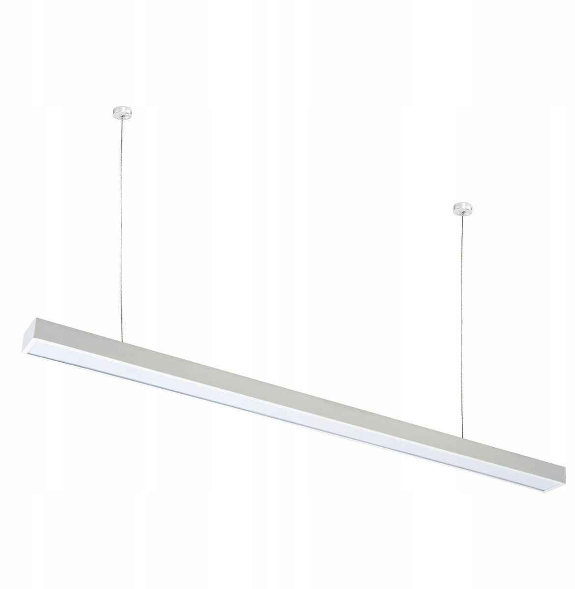 2x LED Kantoor Hanglamp Lijn 150cm 50W Neutraal Wit Anti-flikkering