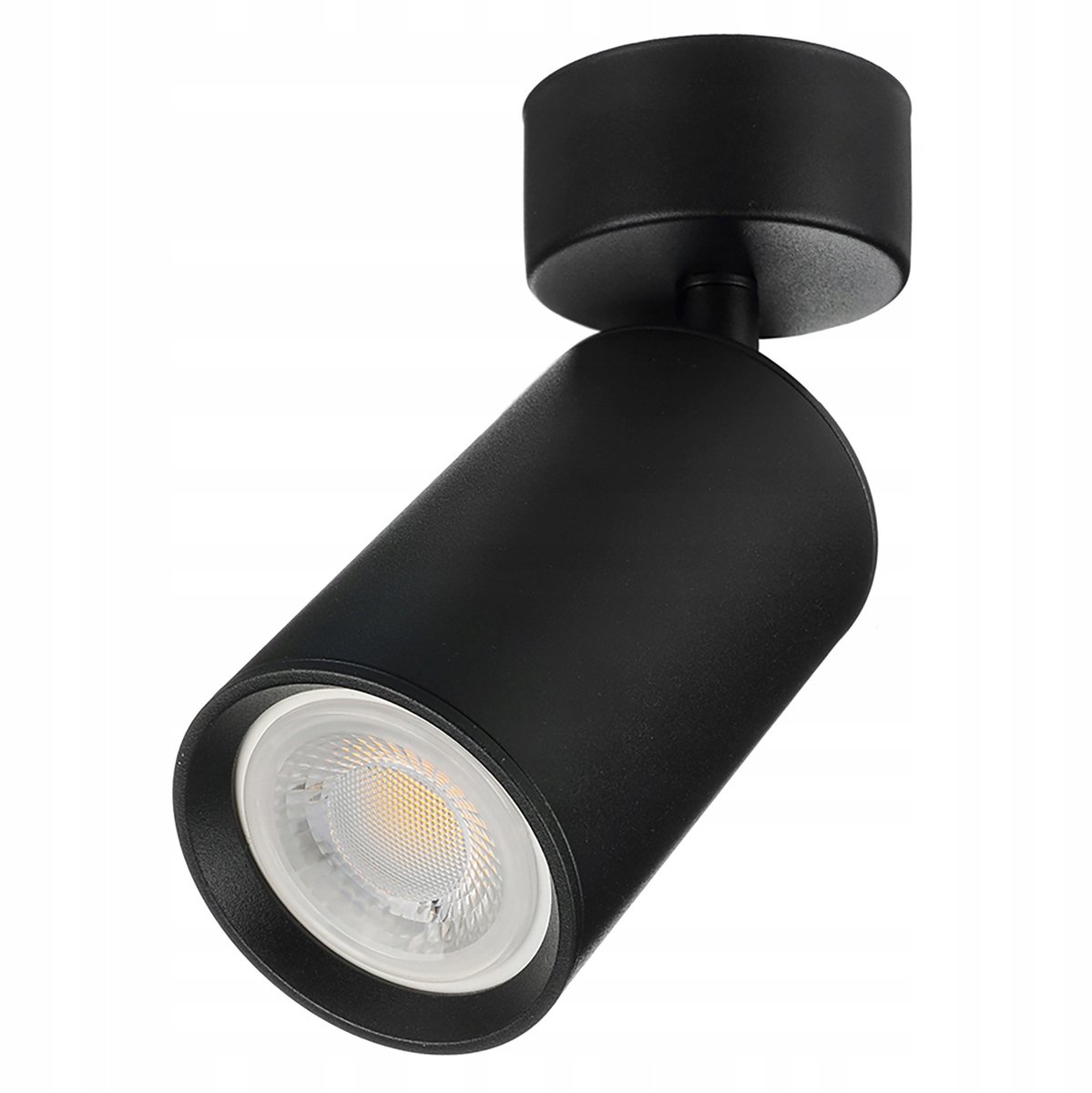Zwarte LED Spotlamp Armatuur Zwart GU10 Verstelbaar Aluminium