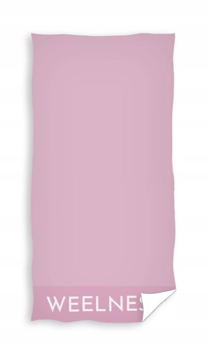 Luxe Roze Wellness Badhanddoek 90x180 cm 450GSM