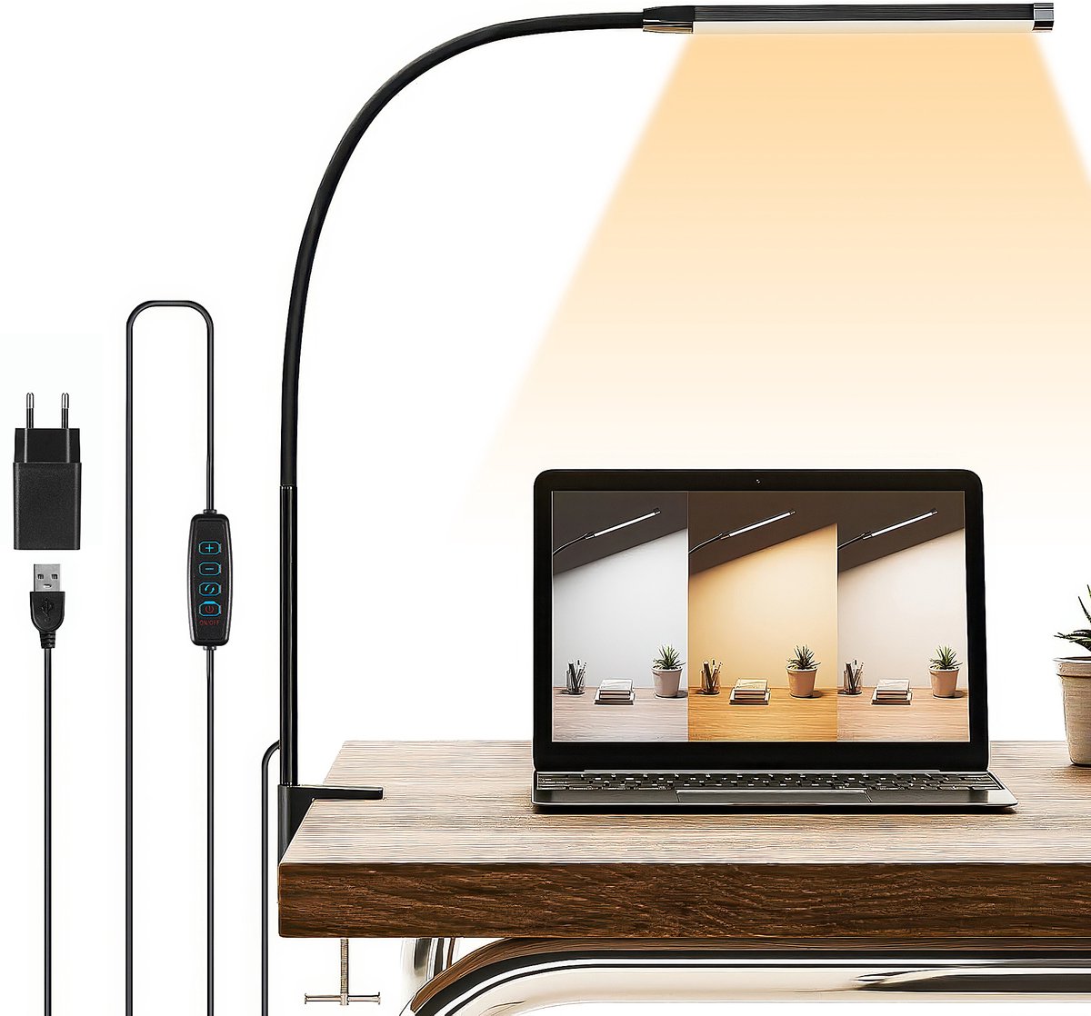 YONO - Flexibele LED Bureaulamp