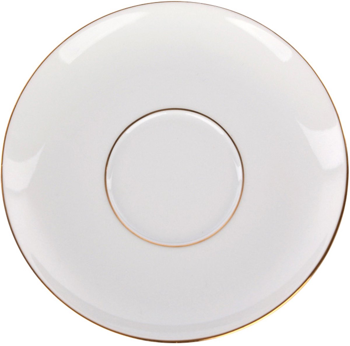 MariaPaula Złota Linia Dessertbord 15 cm - Elegant porselein