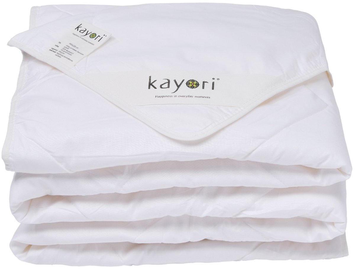 Kayori Akashi Zomerdekbed Katoen - 260x220 - 100% Katoen - Ademend & Vochtregulerend - Nederlandse Productie