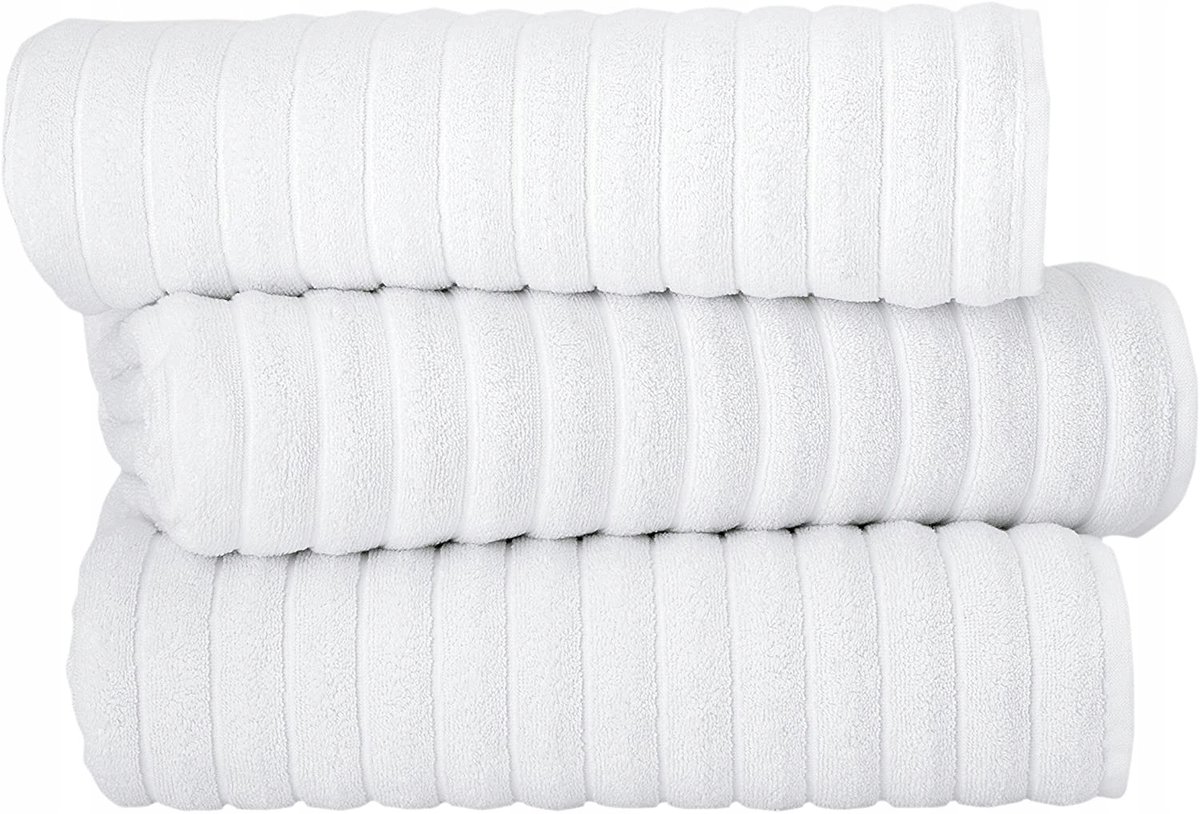 Luxe Katoenen Badmat 50x75 cm Wit - Hotelkwaliteit