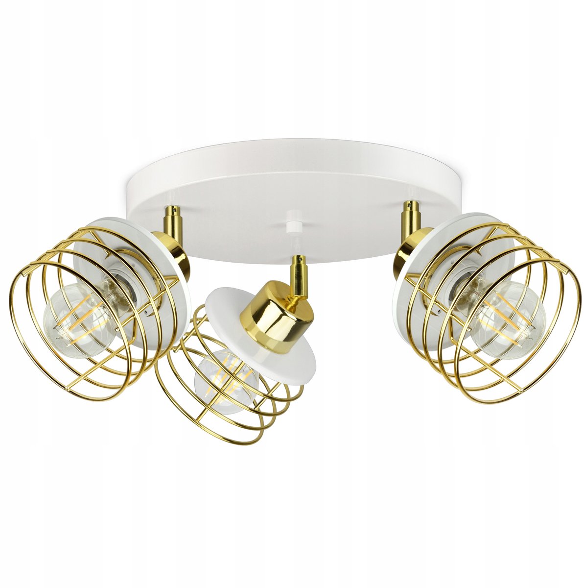 Glamour Plafondlamp Goud Chroom Koper - Stijlvol en Modern