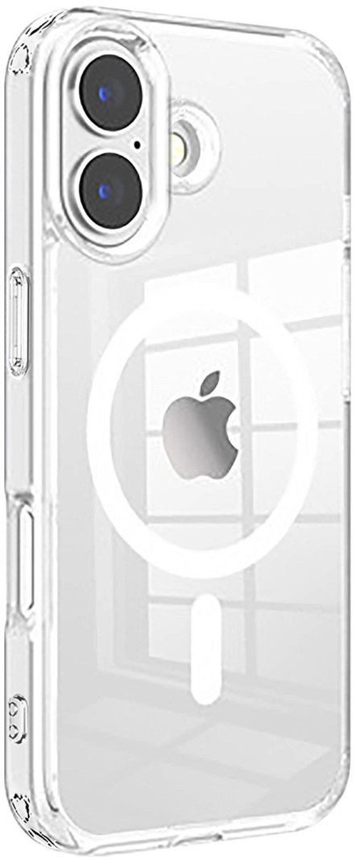 iPhone-hoesjes - MagSafe-hoesjes - Compatibel met iphone17pro - Wit