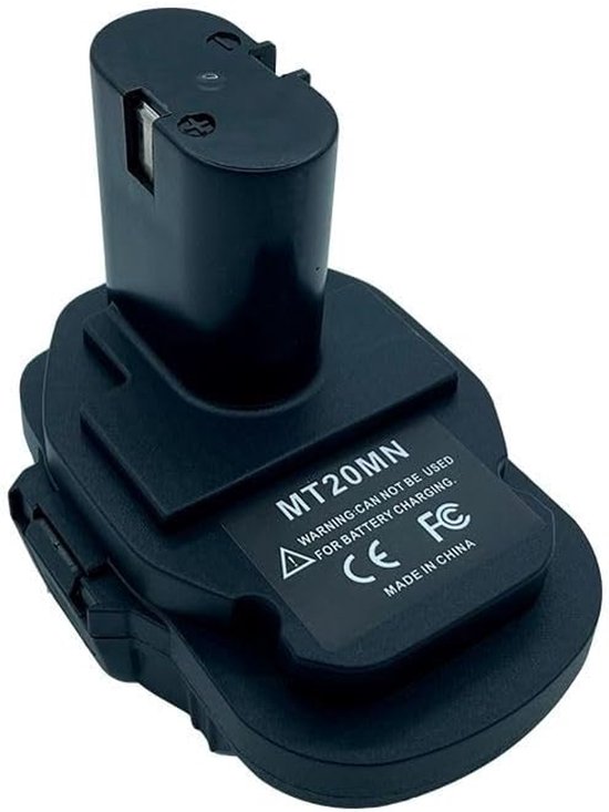 Adaptateur de batterie MT20MN pour batteries Makita 20 V Li-ion, convertit en batteries d'outils Makita 18 V