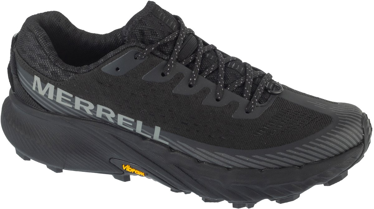 Merrell Agility Peak 5 Mannen Hardloopschoenen Zwart