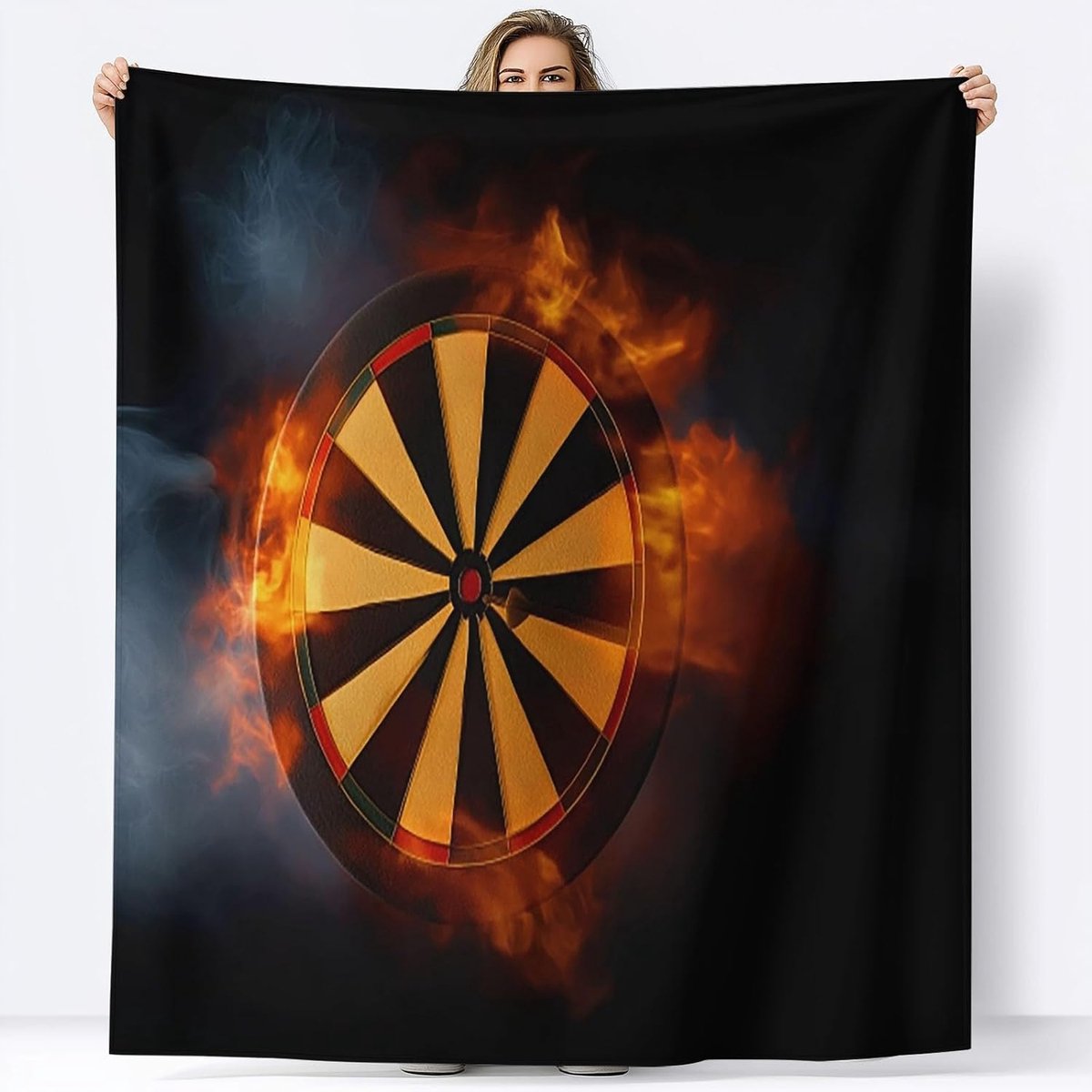 Zachte Flanellen Fleece Deken 220 x 240 cm - Lichtgewicht en Warm voor Thuis en Op Reis