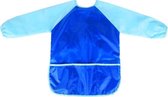 Jumada's Kliederschort Kinderen - Knutselschort - Verfschort - Waterdicht Schort - Blauw