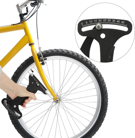 SPORTARC Spaakspanningsmeter Fiets Spaakspanningsmeter Wiel Productiegereedschap Draadspanning (ZWART MECHANISCH HORLOGE SPORTARC Spaakspanningsmeter Fiets Spaakspanningsmeter Wiel Productiegereedschap Draadspanning (ZWART MECHANISCH HORLOGE