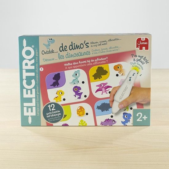 Jumbo - Electro Wonderpen - Ontdek de Dino's - Eduactief spel